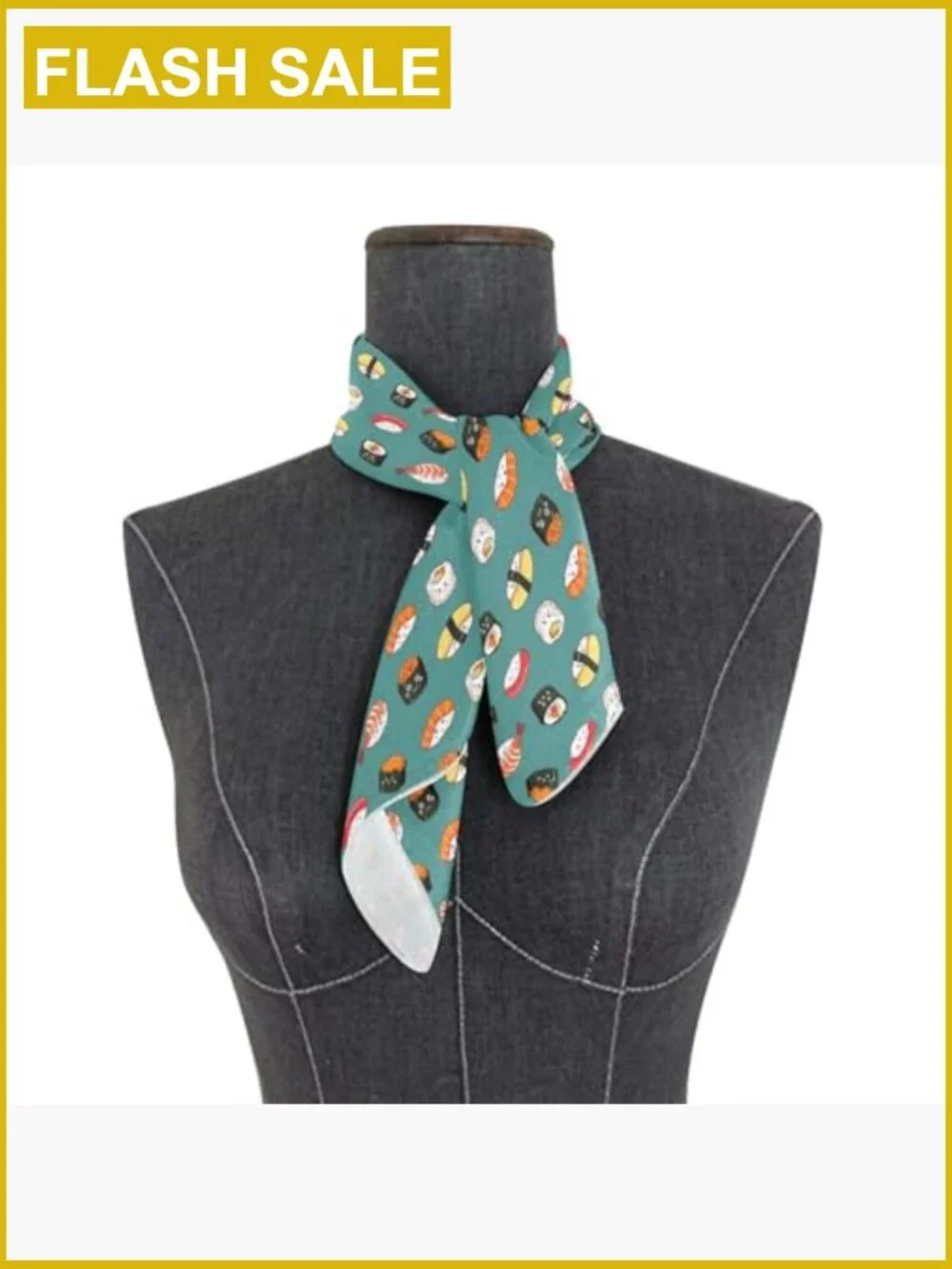 Satin Square Scarf Silk Neck Scarf Hair Wrap for Women Multifunctional